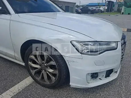 Photo 2 of 8: 2016 Audi A6 35 TDI Four, VIN WAUZZZ4G2GN177488 — Korean insurance auction