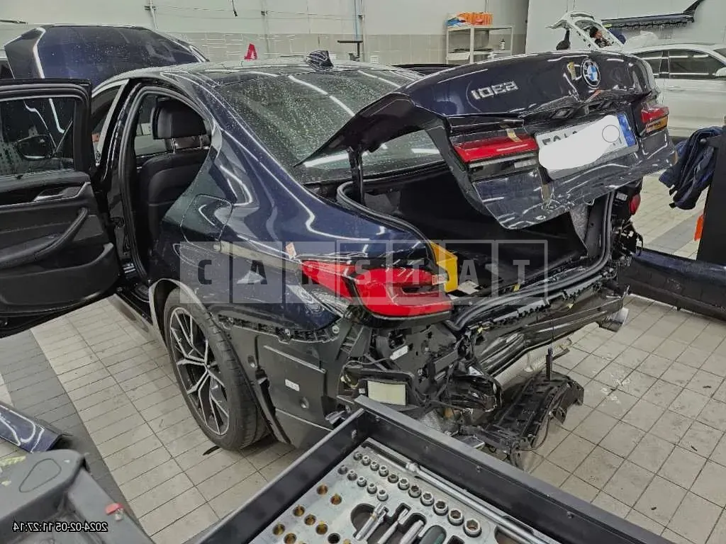 Photo 2 of 9: 2023 BMW 530i, VIN WBA71BH00PWY06694 — Korean insurance auction