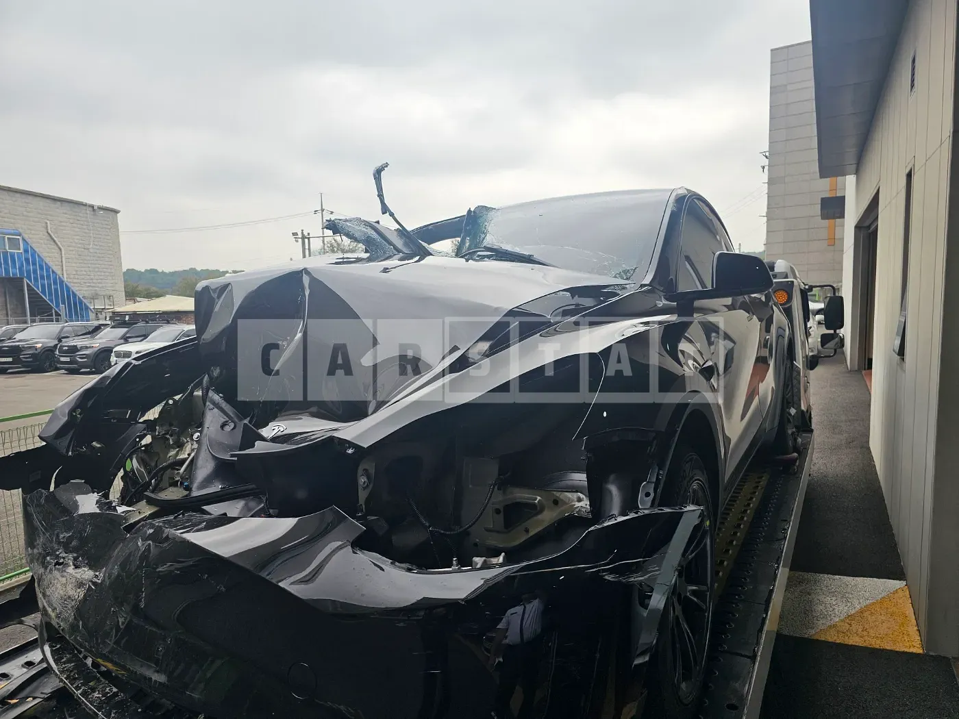 Photo 2 of 5: 2024 Tesla Model Y RWD — Korean insurance auction