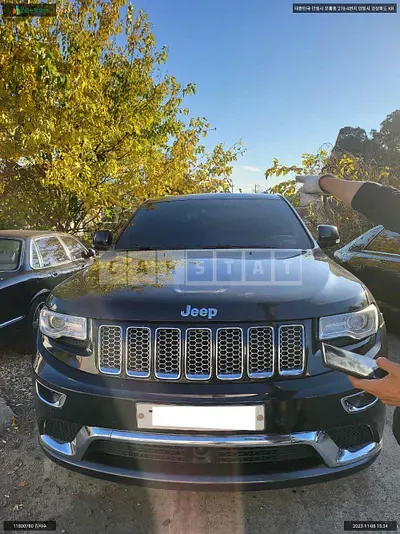 Photo 1 of 21: 2015 Jeep Grand Cherokee, VIN 1C4RJFJM2FC174765 — Korean insurance auction