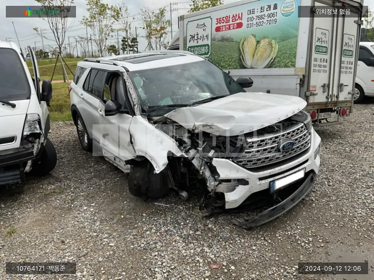 Photo 2 of 22: 2022 Ford Explorer 2.3L, VIN 1FMSK8FH1NGA53041 — Korean insurance auction