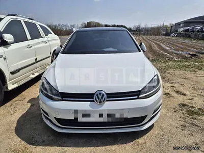 Photo 1 of 8: 2016 Volkswagen Golf 2.0 TDI BMT — Korean insurance auction
