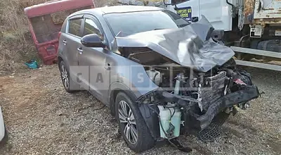 Photo 1 of 19: 2015 Kia Sportage, VIN KNAPB813AFK731196 — Korean insurance auction