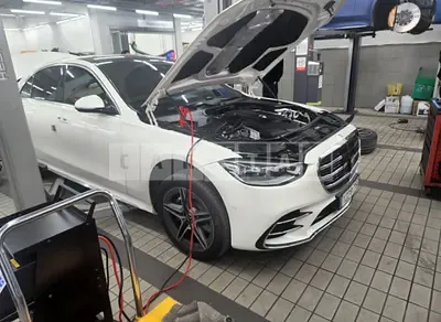 Photo 1 of 4: 2022 Mercedes-Benz S400d 4Matic — Korean insurance auction