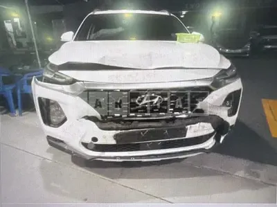 Photo 1 of 18: 2020 Hyundai Santa Fe, VIN KMHS281BBLU238640 — Korean insurance auction