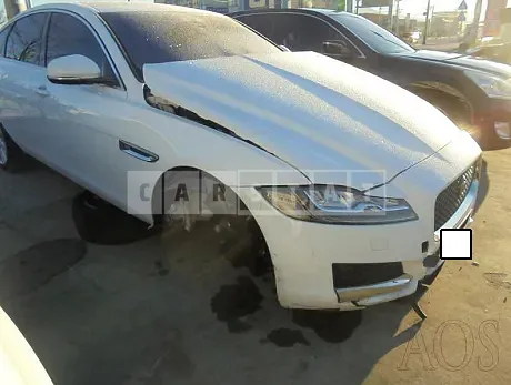 Photo 2 of 4: 2017 Jaguar XF 30d, VIN SAJBB4BK1HCY27185 — Korean insurance auction