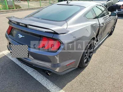 Photo 1 of 34: 2021 Ford Mustang 2.3 Coupe, VIN 1FA6P8THXM5124135 — Korean insurance auction