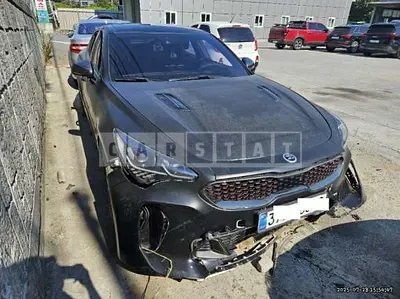 Photo 1 of 15: 2019 Kia Stinger, VIN KNAE751CDKS055139 — Korean insurance auction