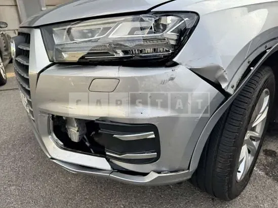 Photo 2 of 24: 2019 Audi Q7 45 TFSI quattro, VIN WAUZZZ4M3KD046428 — Korean insurance auction