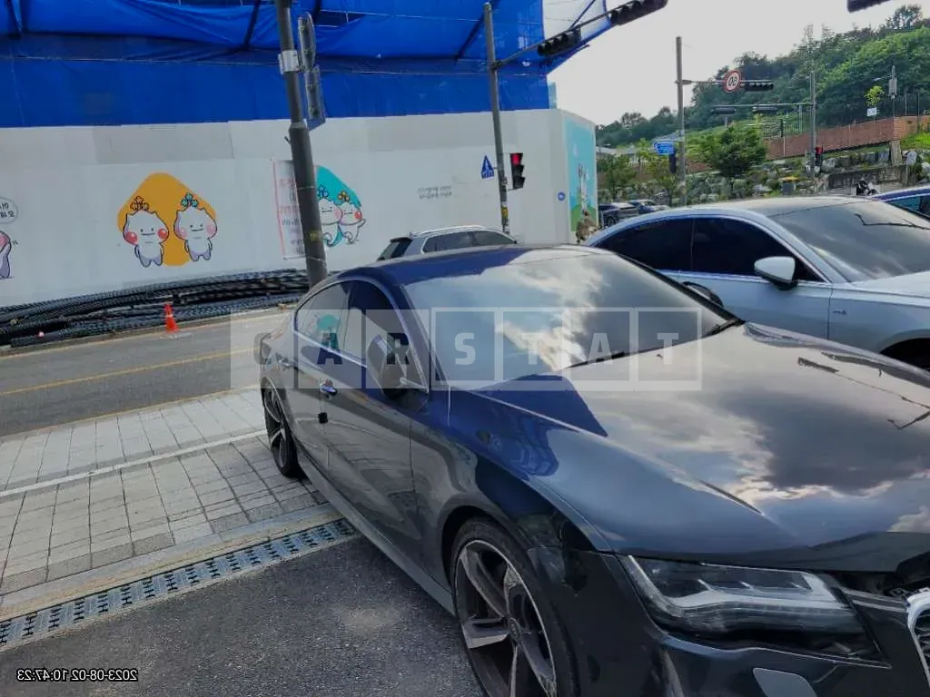 Photo 2 of 9: 2015 Audi A7 45 TDI quattro, VIN WAUZZZ4G7FN032493 — Korean insurance auction