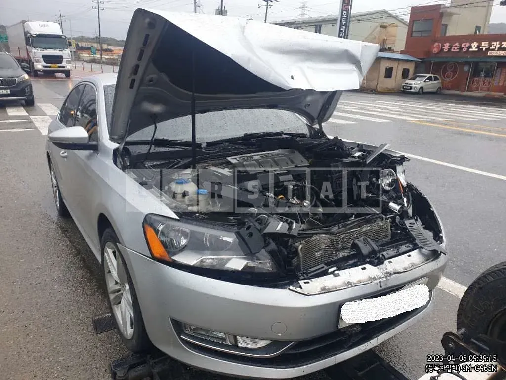 Photo 2 of 7: 2015 Volkswagen Passat 2.0 TDI, VIN 1VWZZZA3ZFC073622 — Korean insurance auction