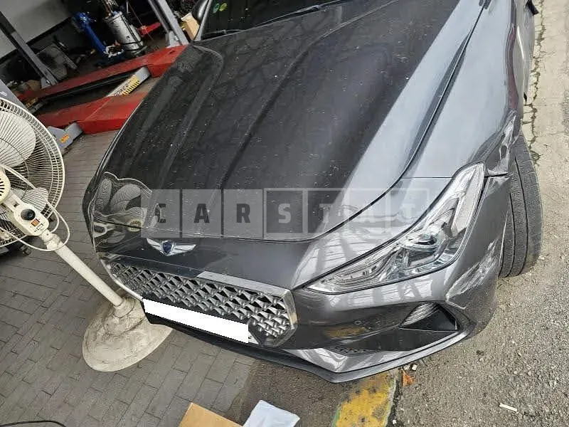 Photo 2 of 27: 2019 Genesis G70, VIN KMTG341ABKU040956 — Korean insurance auction