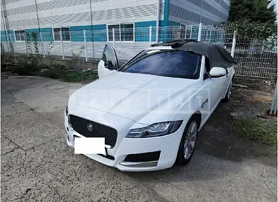 Photo 1 of 22: 2019 Jaguar XF 20d AWD, VIN SAJBA4BN1KCY73474 — Korean insurance auction
