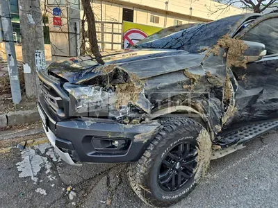 Photo 1 of 12: 2021 Ford Ranger Raptor, VIN 6FPPXXMJ2NMB13296 — Korean insurance auction