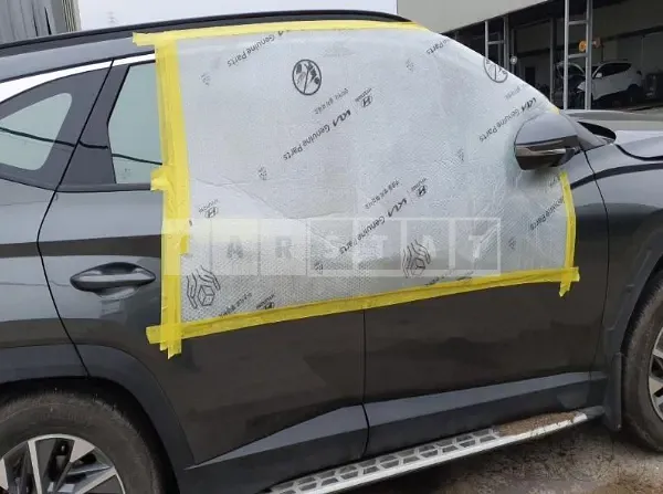 Photo 2 of 23: 2022 Hyundai Tucson, VIN KMHJE811BNU033003 — Korean insurance auction