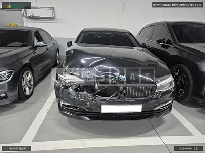 Photo 1 of 16: 2019 BMW 520d xDrive Luxury, VIN WBAJF510XLWW53500 — Korean insurance auction