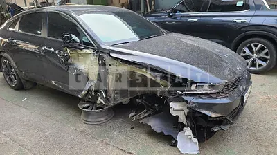Photo 1 of 23: 2021 Kia K5, VIN KNAG541ABMA117035 — Korean insurance auction