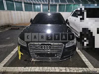 Photo 1 of 28: 2015 Audi A8L 50 TDI quattro, VIN WAUZZZ4H9FN027451 — Korean insurance auction