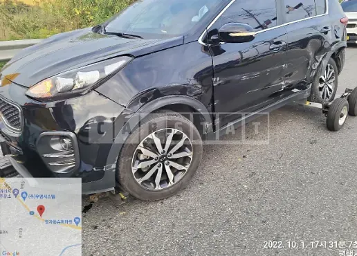 Photo 2 of 9: 2017 Kia Sportage, VIN KNAP6815GHK213367 — Korean insurance auction