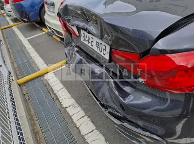 Photo 1 of 9: 2018 BMW 530i, VIN WBAJD3100JWC14204 — Korean insurance auction