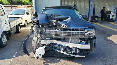 Photo 1 of 8: 2024 Hyundai Santa Fe — Korean insurance auction