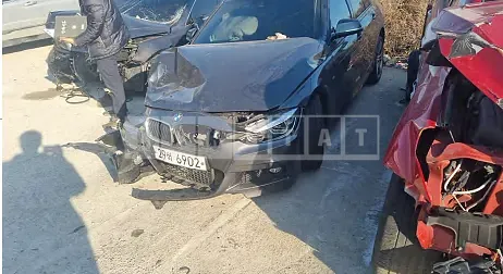 Photo 2 of 26: 2018 BMW 320i, VIN WBA8A9100JAH11812 — Korean insurance auction