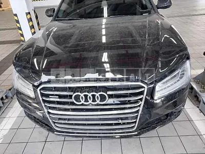 Photo 1 of 38: 2015 Audi A8L 60 TDI quattro, VIN WAUZZZ4H1FN032367 — Korean insurance auction