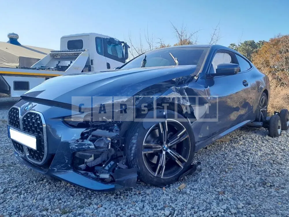 Photo 2 of 31: 2022 BMW 420i, VIN WBA21AP08NCJ85113 — Korean insurance auction
