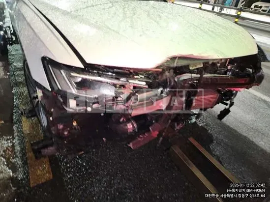 Photo 2 of 10: 2021 Audi A6 45 TFSI, VIN WAUZZZF26MN063541 — Korean insurance auction