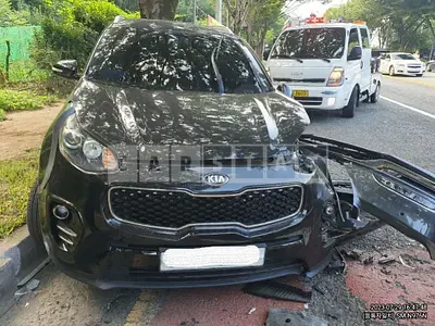 Photo 1 of 9: 2016 Kia Sportage, VIN KNAP6815GGK037796 — Korean insurance auction