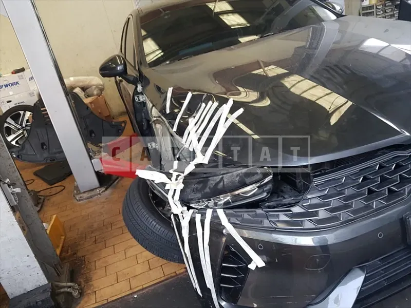 Photo 2 of 31: 2020 Kia K5, VIN KNAG341JBLA001682 — Korean insurance auction