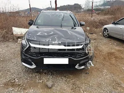 Photo 1 of 30: 2022 Kia Sportage, VIN KNAPV81GBNK012257 — Korean insurance auction