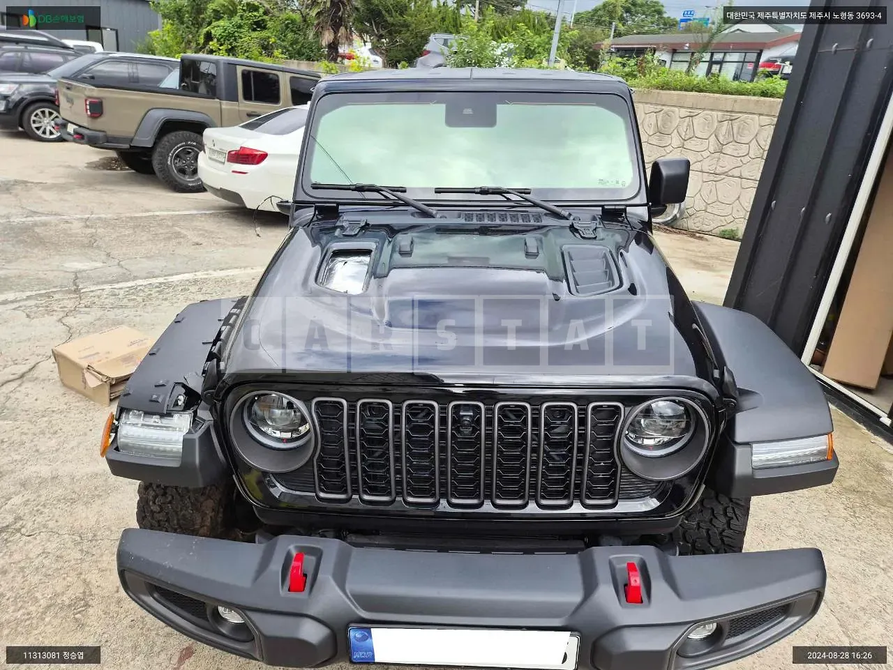 Photo 2 of 22: 2024 Jeep Wrangler Rubicon, VIN 1C4PJXFN6RW182191 — Korean insurance auction