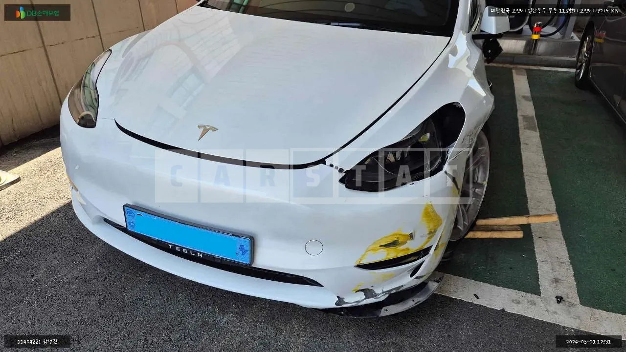 Photo 2 of 13: 2023 Tesla Model Y RWD, VIN LRWYGCFS8PC074944 — Korean insurance auction
