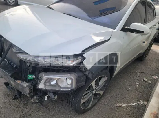 Photo 2 of 14: 2018 Hyundai Kona, VIN KMHK4815GJU015844 — Korean insurance auction