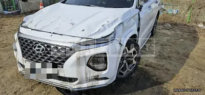 Photo 1 of 15: 2018 Hyundai Santa Fe TM 2.2 (4WD), VIN KMHS581CDKU075195 — Korean insurance auction