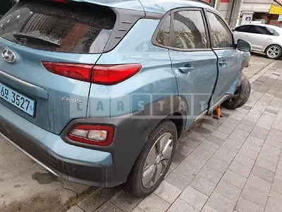 Photo 1 of 23: 2020 Hyundai Kona Electric, VIN KMHK381GFLU092583 — Korean insurance auction