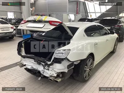 Photo 1 of 17: 2018 Maserati Quattroporte S Q4, VIN ZAM56YRG7J1287671 — Korean insurance auction