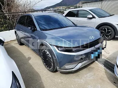 Photo 1 of 15: 2022 Hyundai IONIQ 5 Long Range, VIN KMHKR81AFNU092206 — Korean insurance auction
