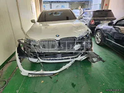Photo 1 of 9: 2017 BMW 730Ld xDrive, VIN WBA7G6102HG768736 — Korean insurance auction