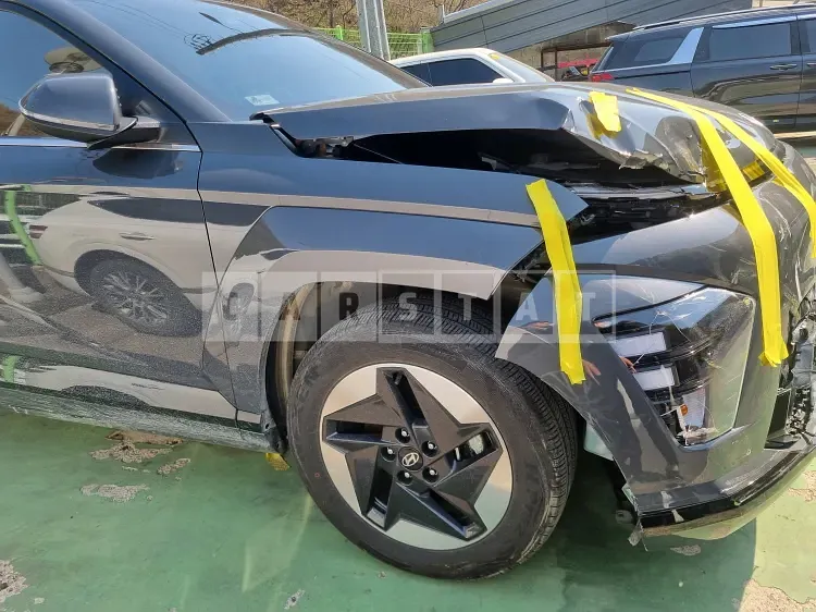 Photo 2 of 6: 2023 Hyundai Kona Electric Car — Korean insurance auction