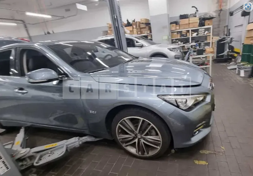 Photo 2 of 16: 2015 Infiniti Q50 2.2d, VIN JNKDV71E3FM531389 — Korean insurance auction