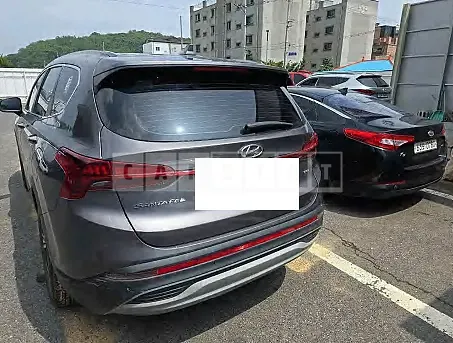 Photo 2 of 11: 2022 Hyundai Santa Fe — Korean insurance auction
