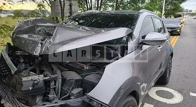 Photo 1 of 10: 2014 Kia Sportage R — Korean insurance auction