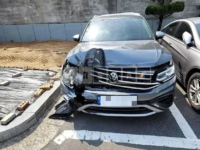 Photo 1 of 15: 2022 Volkswagen Tiguan All Space, VIN WVGZZZ5N7PM017060 — Korean insurance auction