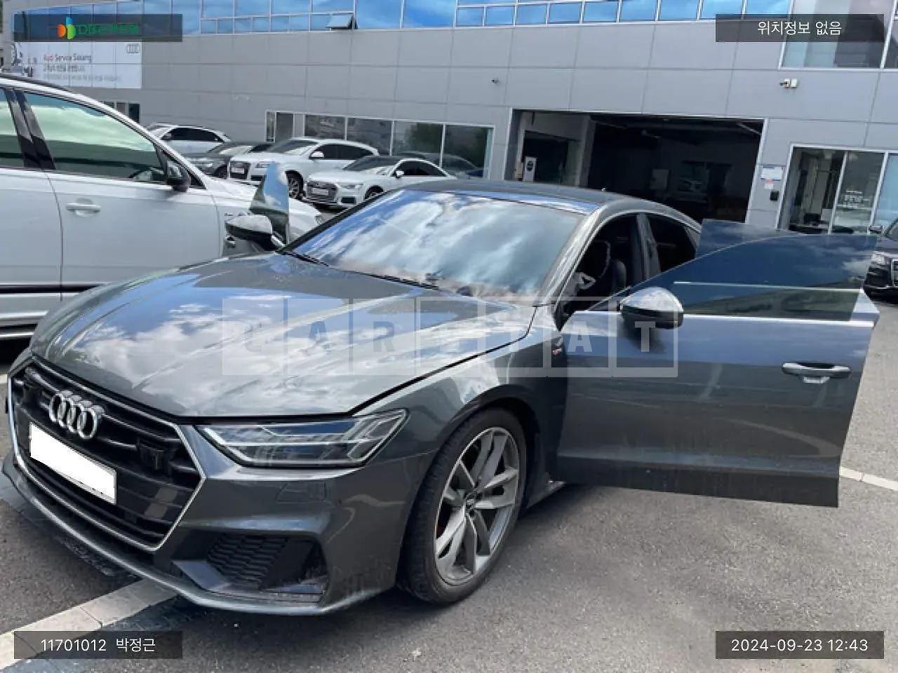 Photo 2 of 15: 2020 Audi A7 55 TFSI quattro, VIN WAUZZZF20LN070841 — Korean insurance auction