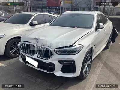 Photo 1 of 8: 2021 BMW X6, VIN WBACY6108M9F17197 — Korean insurance auction