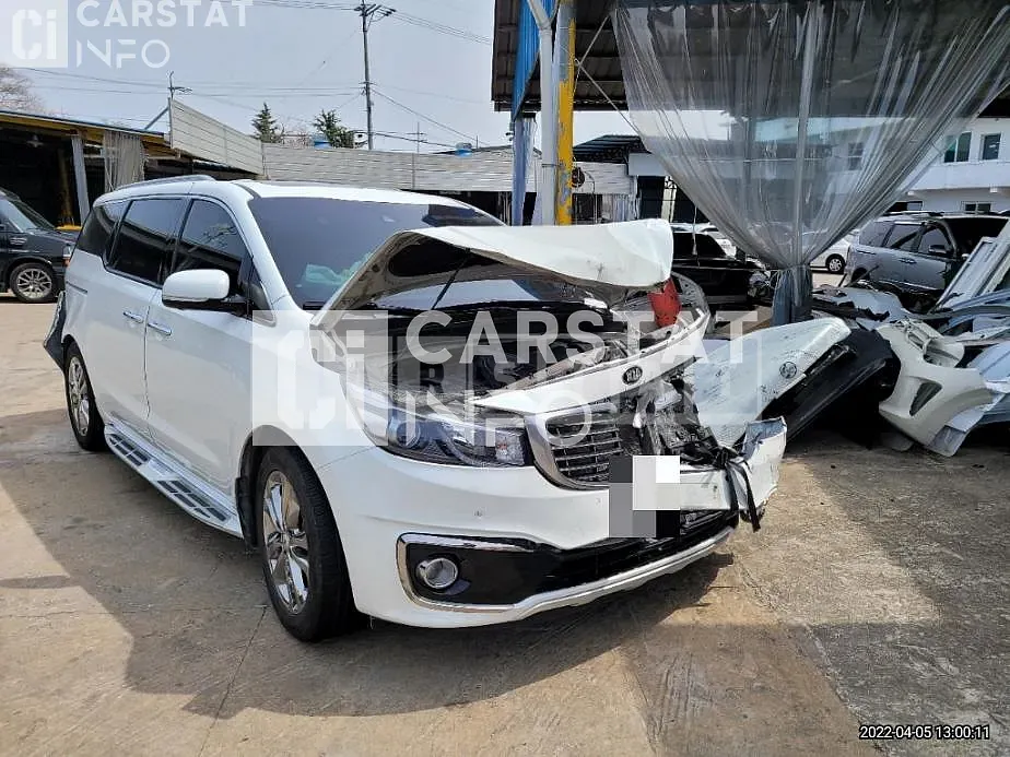 Photo 2 of 16: 2016 Kia Carnival Limousine 7-Seater, VIN KNAME811BGS240655 — Korean insurance auction