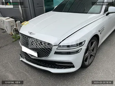 Photo 1 of 12: 2020 Genesis G80, VIN KMTGB41CDMU000878 — Korean insurance auction