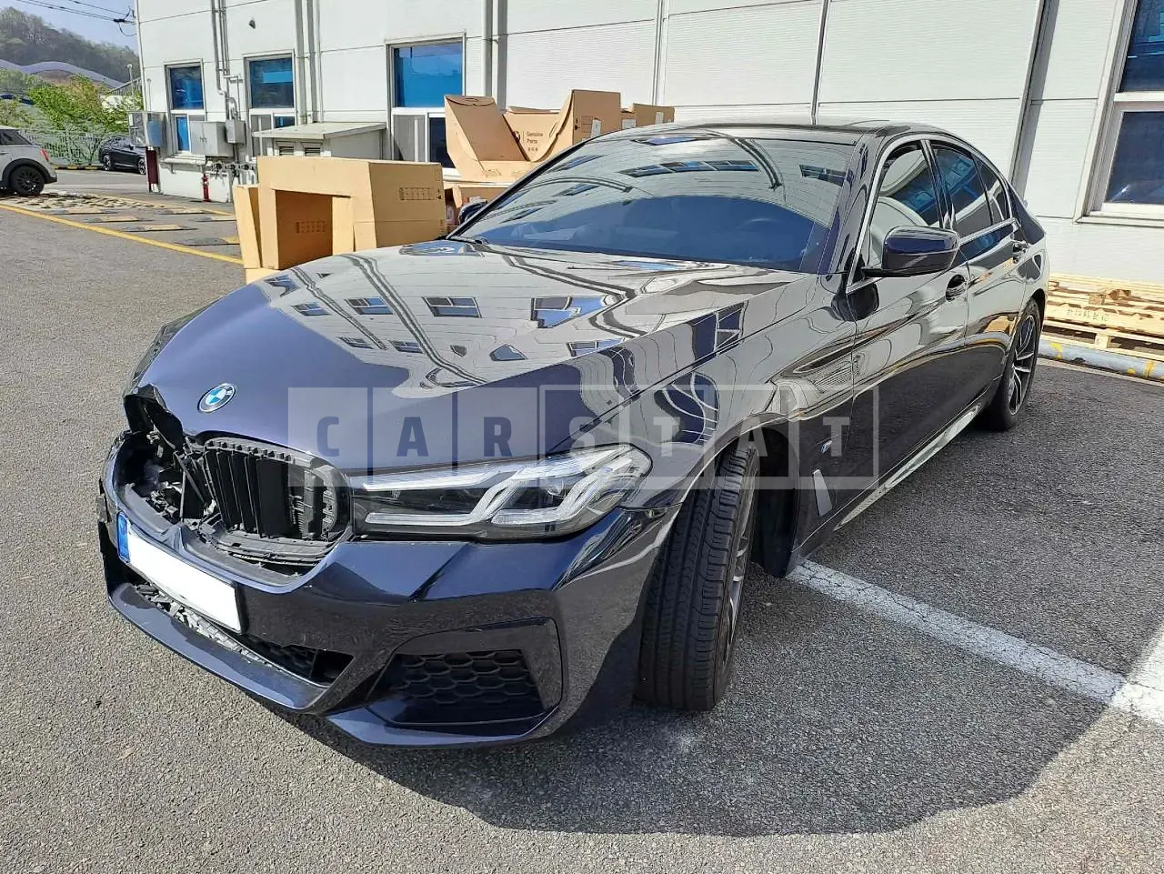 Photo 2 of 9: 2020 BMW 520i, VIN WBA11BH05MCE92689 — Korean insurance auction